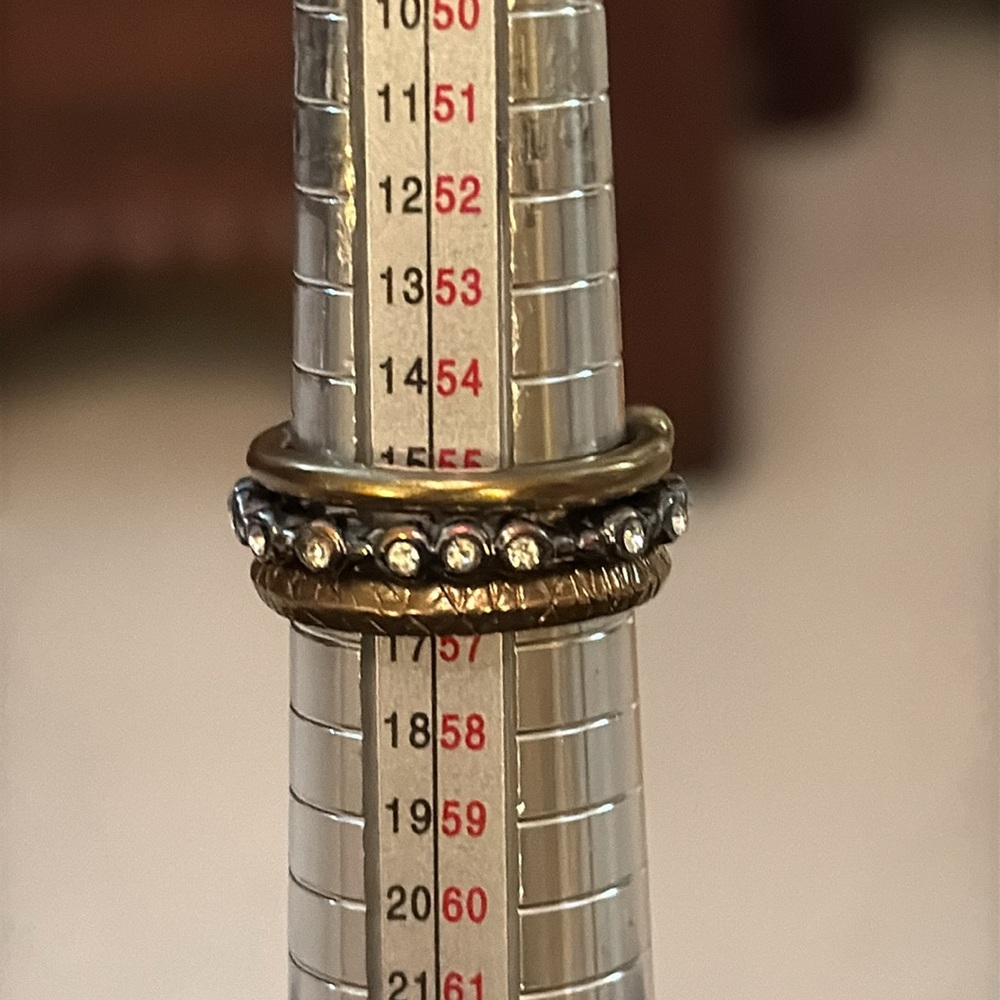 Silpada K&R Destination Stackable Mixed Metal Rin… - image 4